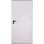 Novoferm - porte de service mtallique coupe - feu 1 heure h. 202. 5 x l. 100 rversible