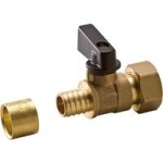 Noyon et thiebault - vanne  sphre f mob. g1 / 2 - per  gliss. d12 pour dpart nourrice lien 1 pice ...