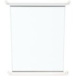 Orial - barrière de piscine 0m90 jade verre blanc ral 9010b Orial - barrière de piscine 0m90 jade verre blanc ral 9010b