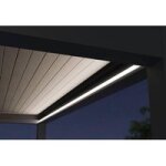 Orial - eclairage pour pergola athenais blanc l. 300 (2 barrettes bande led)