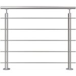 Orial - kit balustrade lycium  plat en aluminiumum poli l. 200