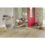 Parquet contrecoll� viannexl ch�ne blond bross� verni mat �p. 12mm botte de 2. 2m2 - lapeyre