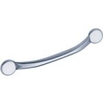 Pellet - barre murale droite de maintien en inox bross l. 37