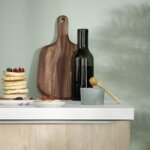 Plaque en stratifi� �paisseur 9mm 1 face d�cor stone l. 300 x h. 64 - lapeyre