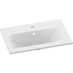 Plan infiny p38 r�sine blanc 1 vasque l. 80 - lapeyre