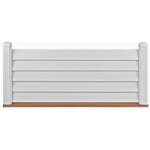 Platine de fixation pour poteau pvc style - lapeyre Platine de fixation pour poteau pvc style - lapeyre