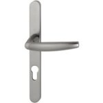 Poigne col court atlanta aspect alu p / abattant - chssis - fentre - pf pvc  cl - lapeyre