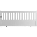 Portail coulissant pvc brevin avec accessoires 125 x l. 250 gauche - lapeyre