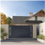 Portail pvc arzal sur mesure - lapeyre