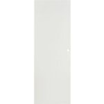 Porte coul. raphy blanc - me pleine - h. 204 x l. 73 cm r8 cuvette et tire - doigt - lapeyre