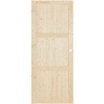 Porte coulissante sapin robin 3 panneaux 204 x73 - lapeyre