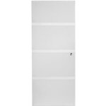 Porte verre horizon pour systmes coulissants h. 200. 5 x l. 72. 5 - lapeyre