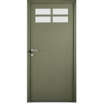 Porte d'entr�e * * * aluminium abby - gaelle - sur mesure - lapeyre