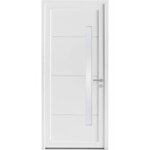 Porte d'entre * * pvc alice avec barillet 40x40 - ud 1, 5 - sur mesure - lapeyre