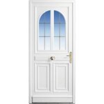 Porte d'entrée * * * pvc beauharnais ud 1. 4 à barillet h. 215 x l. 90 gauche - lapeyre Porte d'entrée * * * pvc beauharnais ud 1. 4 à barillet h. 215 x l. 90 gauche - lapeyre
