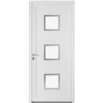Porte d'entre * * * pvc lothey avec barillet h. 215 x l. 90 gauche - lapeyre