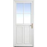 Porte d'entre * * pvc olonne ud 1. 5  petits bois  barillet h. 200 x l. 80 gauche - lapeyre