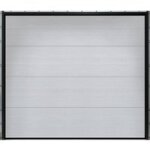 Porte de garage sectionnel. columbia kit cassettes blanc woodgrain h. 200 x l. 240 - lapeyre Porte de garage sectionnel. columbia kit cassettes blanc woodgrain h. 200 x l. 240 - lapeyre