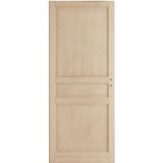 Porte seule chne plaqu classique 2 h. 204x63 cm - lapeyre