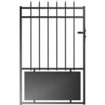 Portillon charencey semi ajour� acier sur mesure - lapeyre