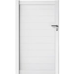 Portillon pvc arzal blanc avec accessoires h. 140 x l. 100 gauche - lapeyre Portillon pvc arzal blanc avec accessoires h. 140 x l. 100 gauche - lapeyre