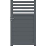 Portillon veliha alu blanc ral 9016 h. 180 x l. 100 gauche - lapeyre