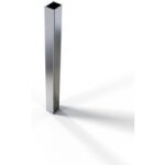 Profil largisseur durance chrome 15mm pour porte coulissante - lapeyre