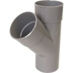 Pum plastiques - culotte pvc de 100  45 mle / femelle