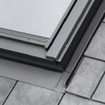 Raccord sf fen�tre de toit sur ardoise 0 � 16mm - pour tableau h. 118 x l. 114 - lapeyre