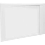 Receveur bali 2 rsine ardoise blanc extraplat  poser l. 120 x l. 80 - lapeyre