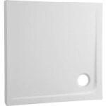 Receveur sigma acryl blanc � poser l. 80 x l. 80 - lapeyre