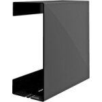 Schulte - tablette de douche � coller l noir mat