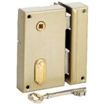 Serrure en applique 4 gorges poussant gauche - lapeyre Serrure en applique 4 gorges poussant gauche - lapeyre