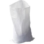 Solupro - 10 sacs  gravat blanc tress en polypropylne 55x95 de 70 litres