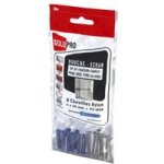 Solupro - kit de fixation cabine / paroi de douche et écran 4 x 40 tous supports Solupro - kit de fixation cabine / paroi de douche et écran 4 x 40 tous supports