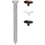 Solupro - kit fixation fentre - porte alu - pvc: 8 vis torx 30 - 7. 5 x 100mm