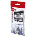 Solupro - kit de fixation lavabo et lave - mains tous supports