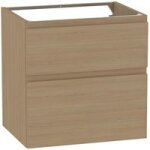 Sous - vasque phoenix prise de main blanc - blanc 2 tiroirs l60 h60 p46 - lapeyre