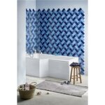 Tabliers audace acrylique blanc lat�ral + frontal blanc l. 170 x l. 70 r�versibles - lapeyre