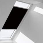 Velux - store pliss occultant et isolant noir velux - dfd 1047 mk04