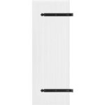 Volet battant pvc 2 vantaux pentures contre pentures pos�es h. 120 x l. 100 - lapeyre