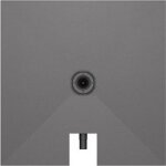Wedi - receveur  carreler fundo plano centr h. 6. 5 x l. 90 x p. 90 vidage inclus