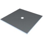 Wedi - receveur  carreler fundo primo centr 1 / 4 de cercle h. 4 x l. 90 x p. 90