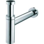 Wirquin - siphon de lavabo pvc chrome réglable d. 32 Wirquin - siphon de lavabo pvc chrome réglable d. 32