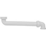 Wirquin - tubulure gain de place pvc d. 32 pour siphon lavabo Wirquin - tubulure gain de place pvc d. 32 pour siphon lavabo