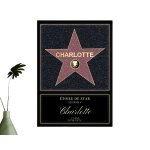 Affiche toile de star femme 73 ans