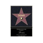 Affiche etoile de star personnalis�e pour un denis