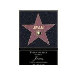 Affiche etoile de star personnalise pour un jean