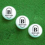 Balles de golf personnalises (lot de 3) - prnom
