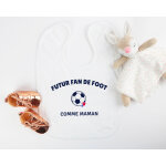 Bavoir bb personnalis - football